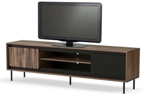 Stuga TV állvány, dió / fekete