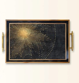 Üveg tálca, 38×24 cm – TPA9847