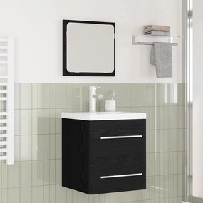 Fürdőszoba bútor szett 2 pcs kézműves tölgy 41 x 38.5 x 48 cm