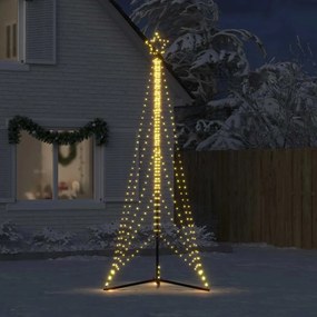 meleg fehér LED karácsonyfa 525 LED 302 cm