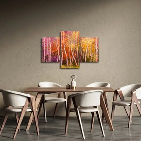 Egy kép egy színes erdőről (90x60 cm)