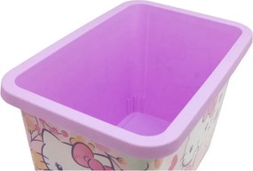 Hello Kitty Pastel műanyag tároló doboz 7 L
