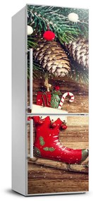 Dekor matrica hűtőre Karácsonyi díszek FridgeStick-70x190-f-96713250