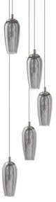 Eglo 96345 - LED csillár FARSALA kábelen 5xG9/2,5W/230V