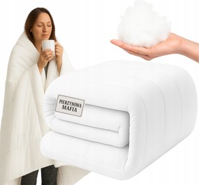 Négyévszakos paplan, antiallergén 140x220 fehér Meleg Lengyel Minőség