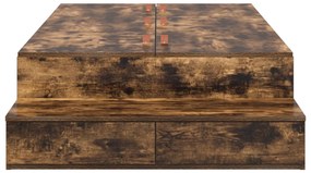 Tároló Ágykeret Füstölt Tölgy 90x200 cm