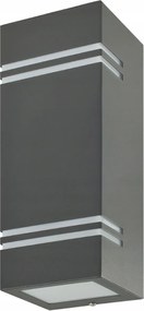 Fali lámpa Kültéri Kerti Lámpa Felső Alsó IP44 Fekete Kobi