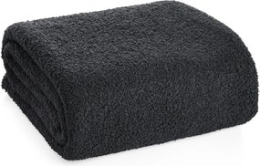 Takaró ágytakaró Pléd Bukla 150x200 fekete bárány nagy tartós meleg puha
