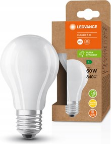 Led izzó 4W=60W 3000K E27 840lm Ledvance