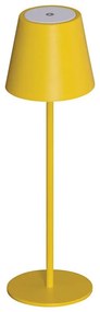 Kanlux 36323 - LED Dimmelhető asztali lámpa INITA LED/1,2W/1800 mAh IP54 sárga