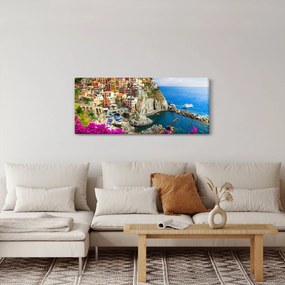 Kép - Manarola olasz falu (120x50 cm)