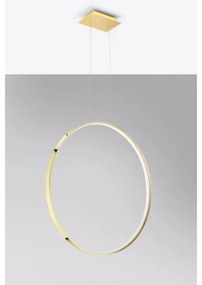 Thoro TH.248 - LED Csillár zsinóron RIO LED/50W/230V CRI90 3000K átm. 78 cm arany