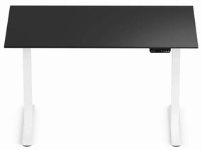 Elektromosan állítható magasságú íróasztal 120x67cm fekete / fehér | LVN System Control Flex+