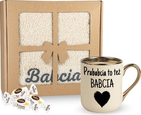 Ajándék Szett Nagymamának Nagy Napjára: Törölköző Bögre Dédnagymamának Ajándékba