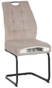 Étkezőszék Kalme (barnaszürke taupe + fekete). 1119541