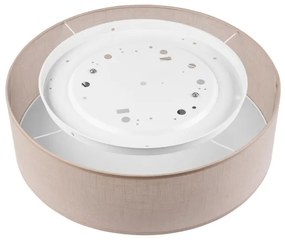 SIRJA mennyezeti lámpa 2xE27/60W/230V, 45 cm átmérő, bézs