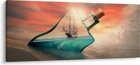 Kép - Élet a palack (120x50 cm)