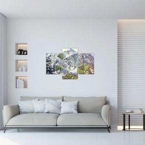 Kép - Geometriai ábra (90x60 cm)