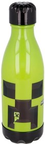 Minecraft Creeper műanyag kulacs csavaros kupakkal 560 ml