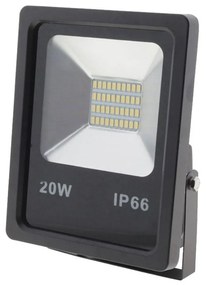 Optonica SMD LED Reflektor Fekete 20W 1600lm 2700K meleg fehér 5436