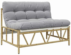 vidaXL Kerti pad Világosszürke 110 x 75 x 71 cm Acél