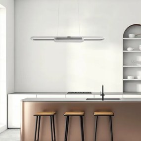 Rabalux 72031 - LED Csillár zsinóron CONTESSA LED/48W/230V 4000K króm