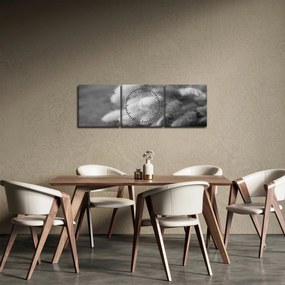 Kép - nyúlfarknyi fű az asztalon (órával) (90x30 cm)
