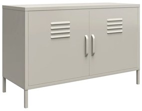 Krémszínű fém szekrény 100x64 cm Bradford – Støraa