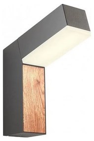 Redo 90510 - LED Kültéri fali lámpa WOODY LED/10W/230V IP54 antracit