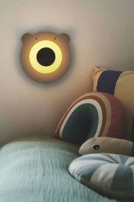 Nordlux gyerek fali lámpa brunabear fehér barna nor2312951018