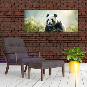 Kép - Panda (120x50 cm)