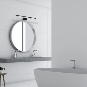 LED fürdőszobai fali lámpatest SHINE LED/13,8W/230V 60 cm IP44 fekete