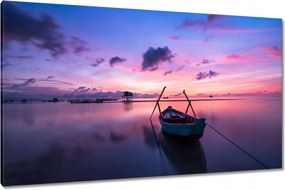 Vászonkép 120x70 Halászcsónak