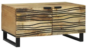 Dohányzóasztal - 80 x 50 x 40 cm, Tömör mangófa