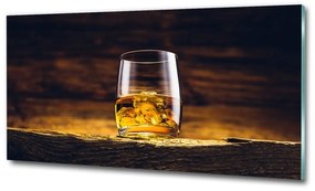 Üvegkép nyomtatás Bourbon egy pohár osh-95142140