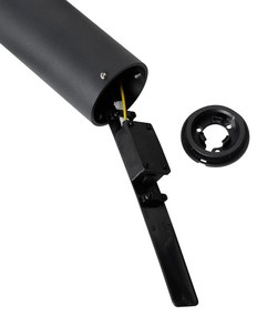 Kültéri állólámpa fekete 50 cm 2-lámpás állítható - Duo