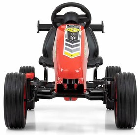 Milly Mally Quadricycle gokart rakéta, piros