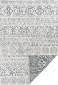 Teraszszőnyeg 240x340cm külső-belső,kétoldalas zöld-krém