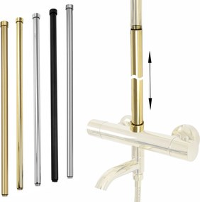 Hosszabbító kád-zuhany szetthez GOLD BRUSH 60cm