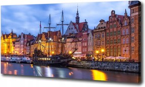 Vászonkép Gdańsk Lengyelország 100x70 cm