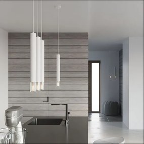 Sollux SL.0957 - Csillár zsinóron VIZIER 1xG9/12W/230V fehér