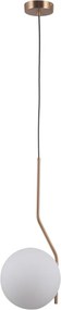 ITALUX PND-3300-1-HBR CARIMI Modern Függesztett Lámpa Fehér, Sárgaréz E27 IP20