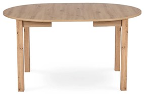 Bővíthető Étkezőasztal Kézműves Riviéra Tölgy Színben. HARRY 102-142 cm