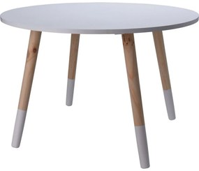Kid´s collection fa asztal fehér, 60 x 41 cm