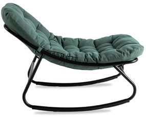 Hintafotel Zöld Párnával. AURORA