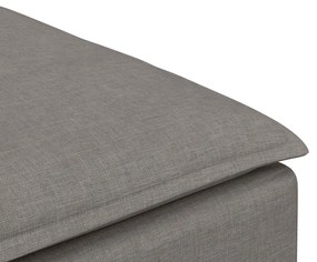 tópszínű moduláris kanapé lábzsámoly modul 100x100x48 cm
