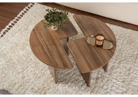 LUVIA dohányzóasztal, dió