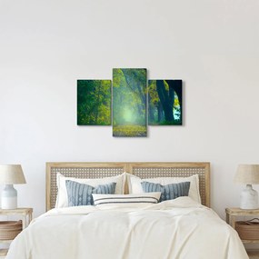 Fákkal szegélyezett út képe (90x60 cm)
