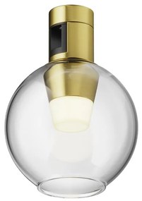 TR148-1-3W2.7K-BS-DE Bubble Alumínium Sín lámpafej Sárgaréz Színű LED 3 W 2700 Kelvin 60 Lumen IP20