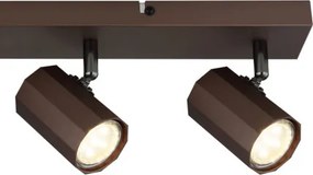 Globo 57919-4 Mennyezeti spotlámpa fém bronz színű matt, alumínium bronzszínű matt, HxSzxM: 530x60x145mm, 4x GU10 25W 230V izzók nélkül